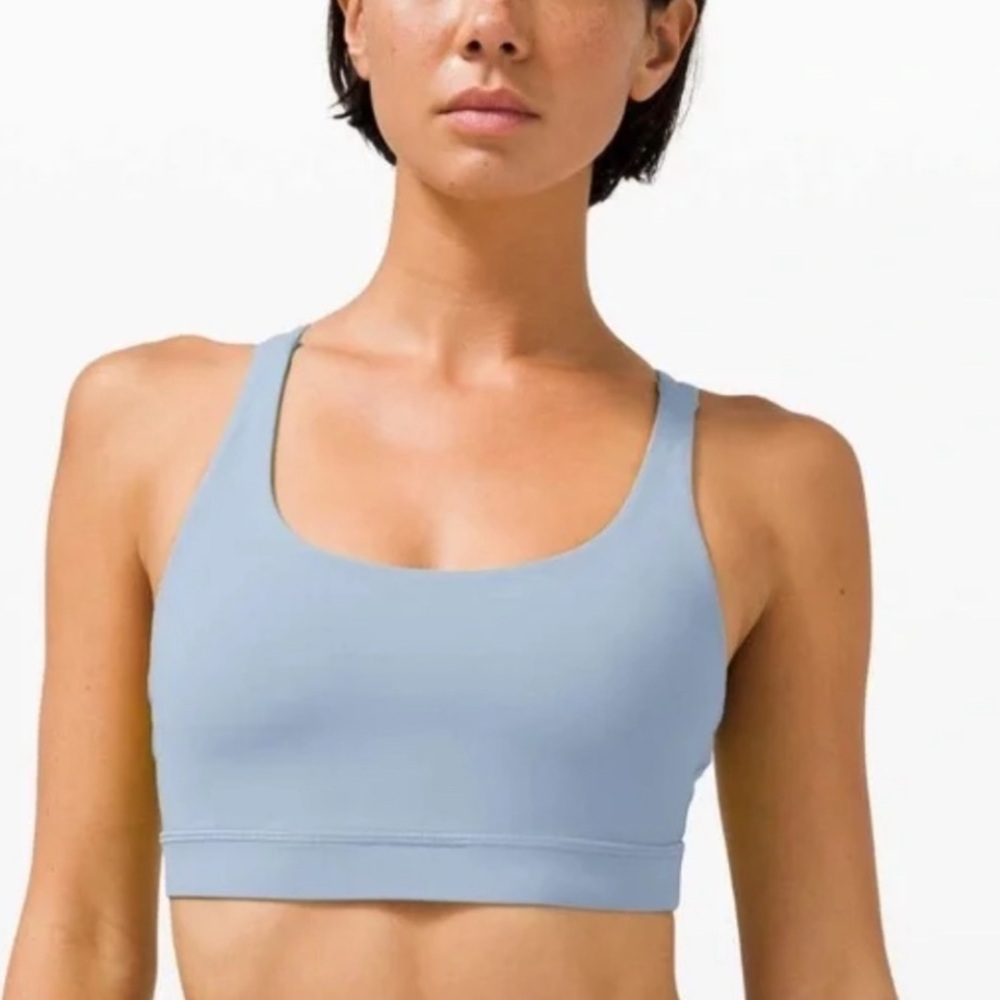 Lululemon Athletica Sky Blue Energy
Sports Bra